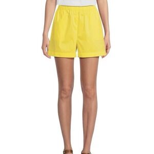 Alex Marie x Brrr Women's Cotton Blend Chill Effect‎ Yellow Shorts Size M